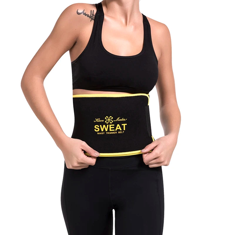 Waist Trimmer for Women Men Sweat Band Waist Trainer Corset Stomach Wraps for Weight Loss Neoprene Body Shaper Belt Shapewear