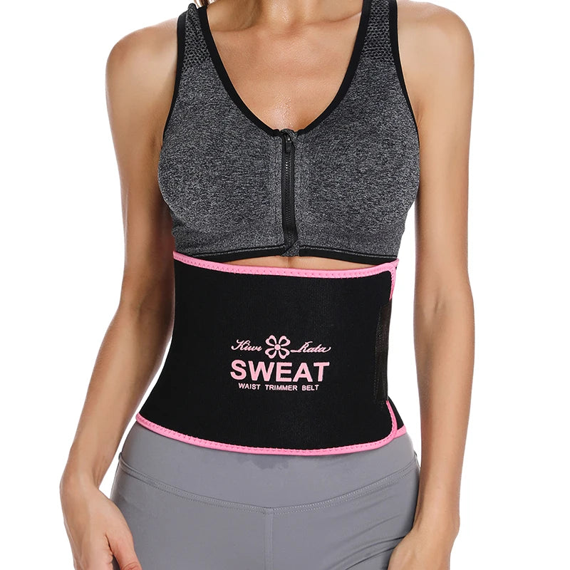 Waist Trimmer for Women Men Sweat Band Waist Trainer Corset Stomach Wraps for Weight Loss Neoprene Body Shaper Belt Shapewear
