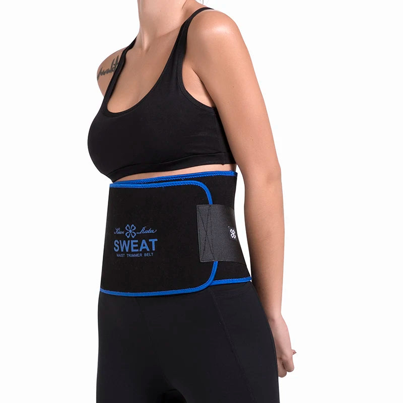Waist Trimmer for Women Men Sweat Band Waist Trainer Corset Stomach Wraps for Weight Loss Neoprene Body Shaper Belt Shapewear