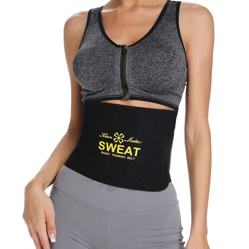 Waist Trimmer for Women Men Sweat Band Waist Trainer Corset Stomach Wraps for Weight Loss Neoprene Body Shaper Belt Shapewear