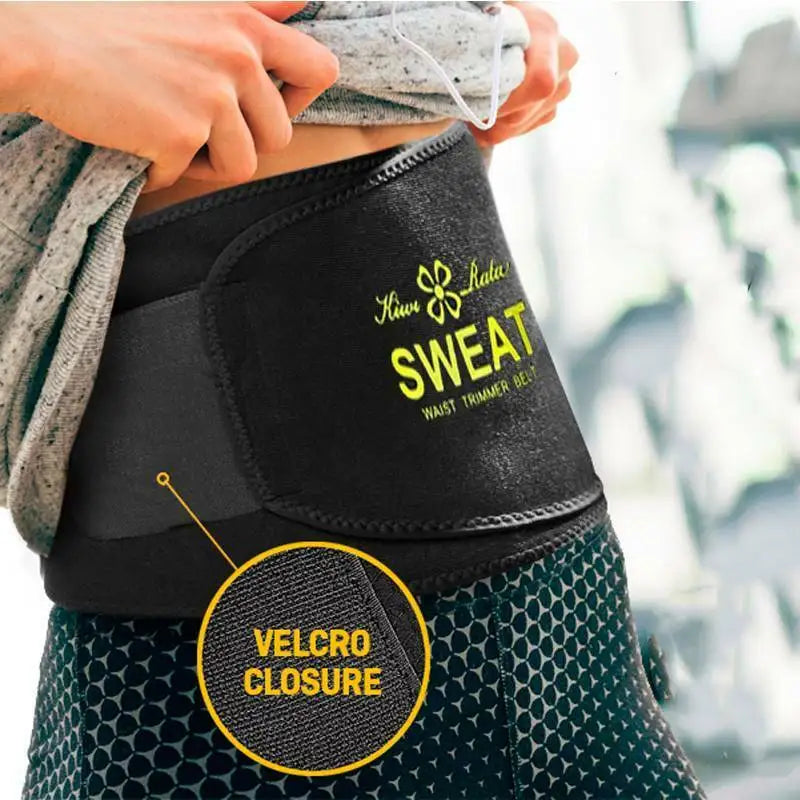 Waist Trimmer for Women Men Sweat Band Waist Trainer Corset Stomach Wraps for Weight Loss Neoprene Body Shaper Belt Shapewear