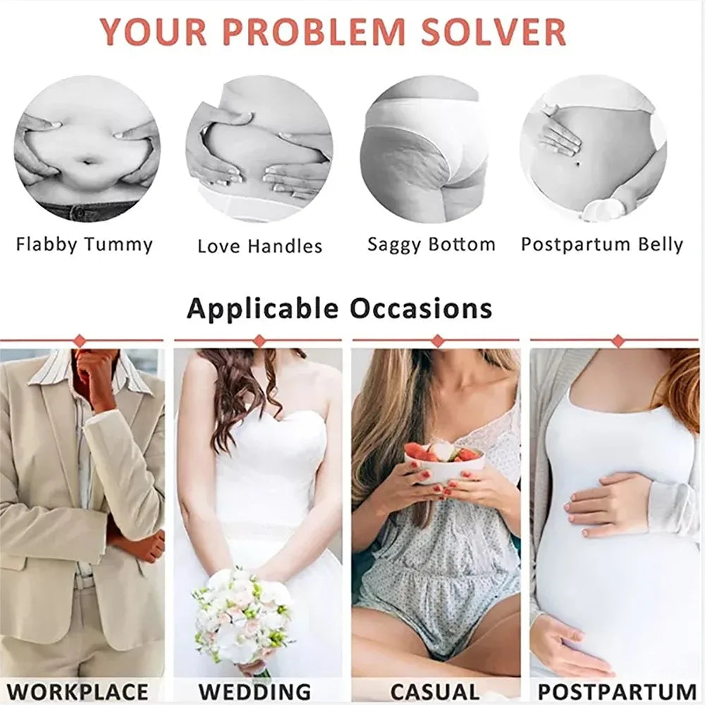 Women Waist Trainer Hook-Eyes Underwear Abdomen Control Body Shaper Vest Slimming Corset Belt Flat Belly Girdles Shapewear