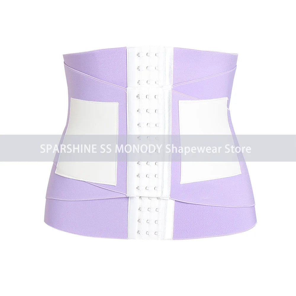 Fajas Colombians Waist Trainer Double Compression BBL Shaper Tummy Control Slimming Sheath Flat Belly Adjustable Shapewear