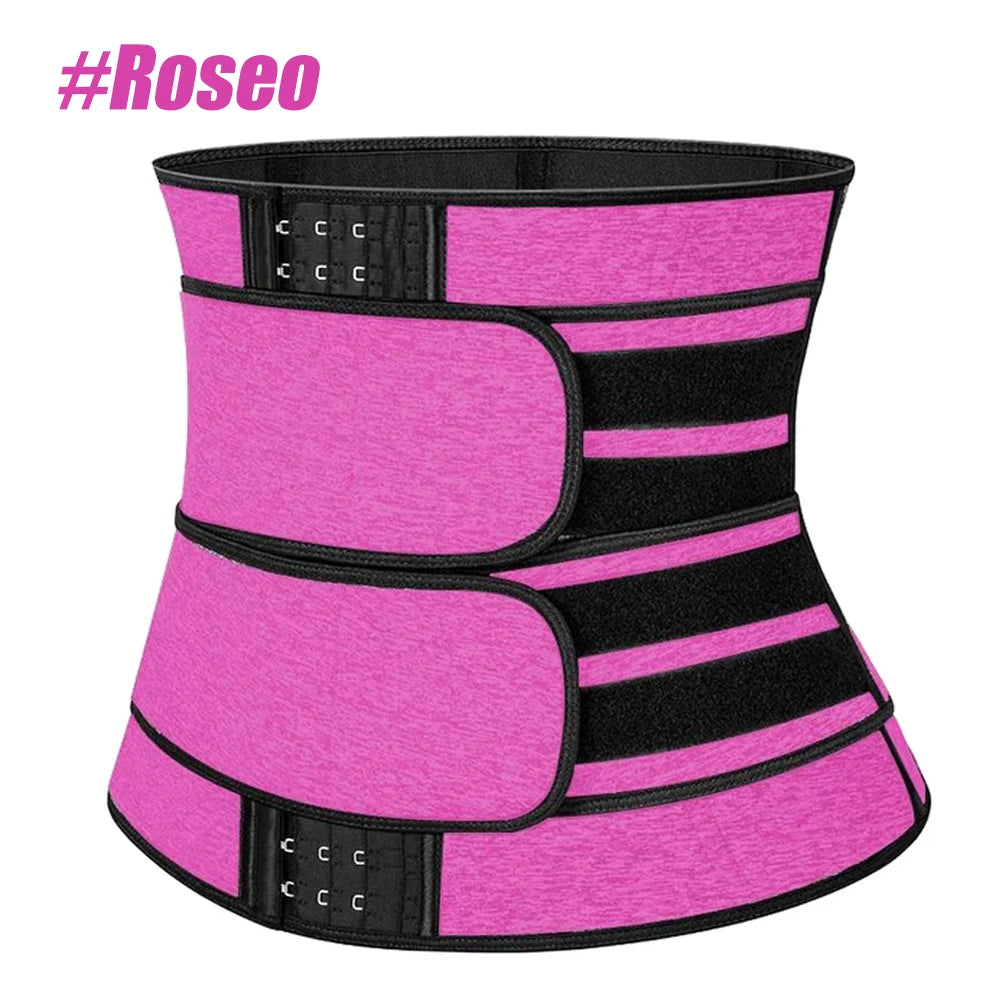 Women Men Breathable Neoprene Waist Trainer Belt Tummy Control Workout Waist Cincher Sauna Sweat Girdle Sport Waist Trimmer