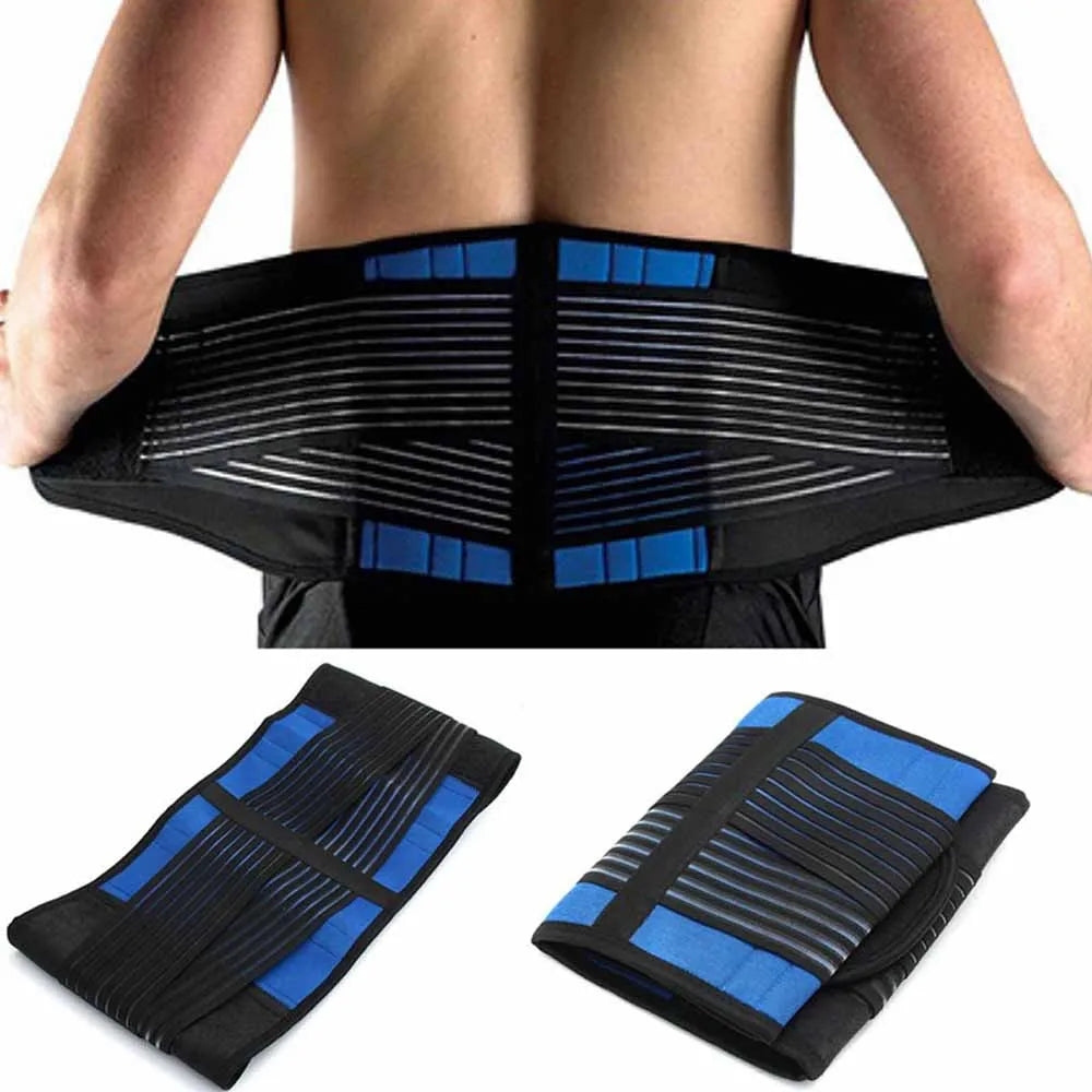 Women Men Adjustable Elstiac Waist Support Belt Neoprene Faja Lumbar Back Sweat Belt Fitness Belt Waist Trainer