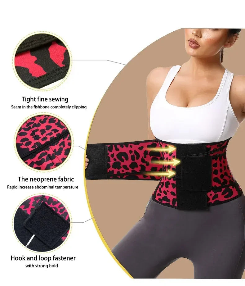 Waist Trainer Body Shaper Women Belt Cincher Slimming Sheath Flat Belly Tummy Control Female Weight Loss Fitness Shapewear