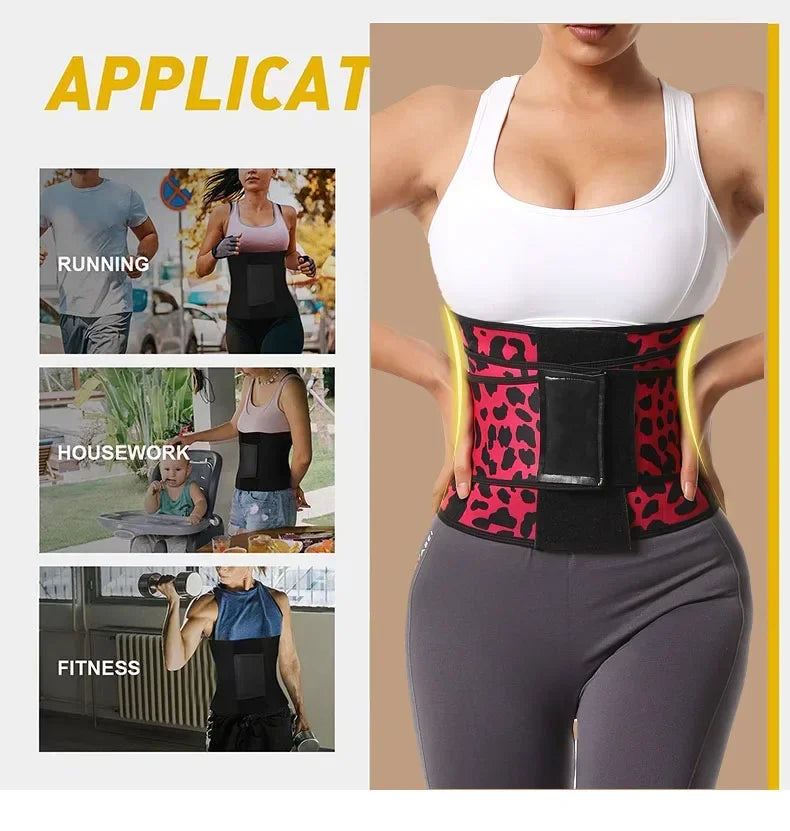 Waist Trainer Body Shaper Women Belt Cincher Slimming Sheath Flat Belly Tummy Control Female Weight Loss Fitness Shapewear
