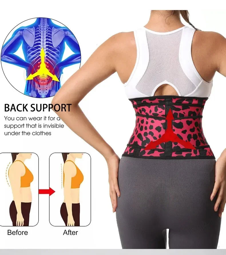 Waist Trainer Body Shaper Women Belt Cincher Slimming Sheath Flat Belly Tummy Control Female Weight Loss Fitness Shapewear