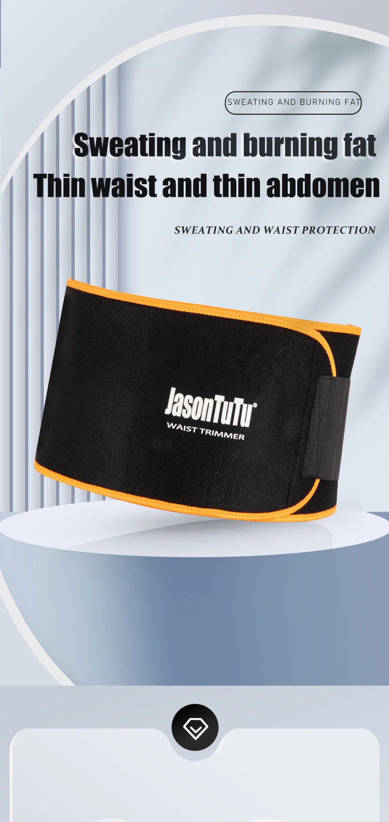 Neoprene Waist Trainer Corset Body Shaper Tummy Slimming Belt Fitness Waist Support Gym Sweat Belt Gaine Ventre Lumbar Back Belt