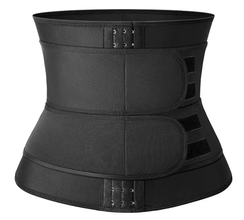 Women Waist Trainer Belly Slimming Sheath Sauna Body Shaper Reducing Shapewear Corset Tummy Sweat Workout Fat Burn Trimmer Belt
