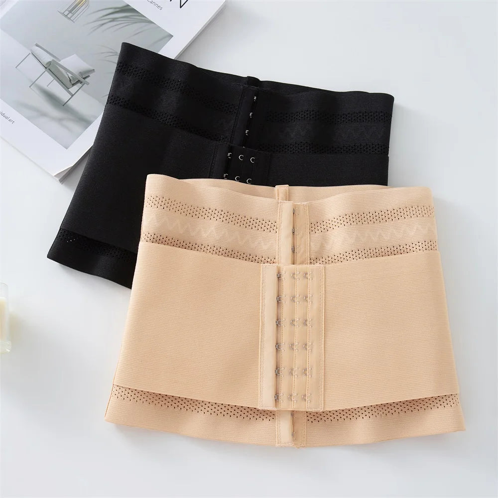 Women Waist Trainer Body Shaper Gym Fitness Tummy Control Shapewear Slimming Corset Double Belt