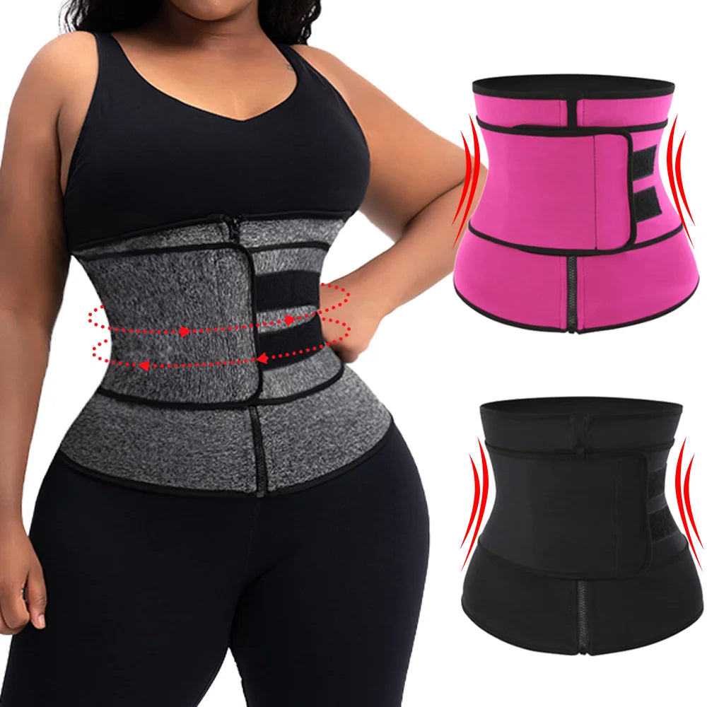 Waist Trainer for Women Sports Girdles Corset Slimming Belly Body Shaper Sweat Trimmer Belts Fitness Slimmer Weight Loss Cincher
