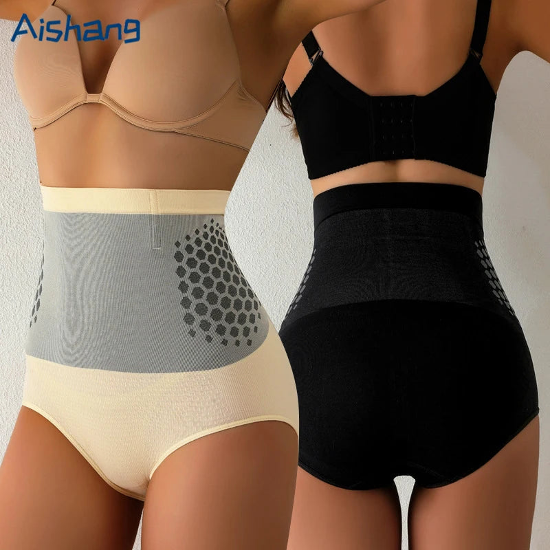 Women Waist Trainer Body Pants Shaper Belly Slimming Panties Tummy Control Butt Lifter Underwear Postpartum High Waist Shapewear