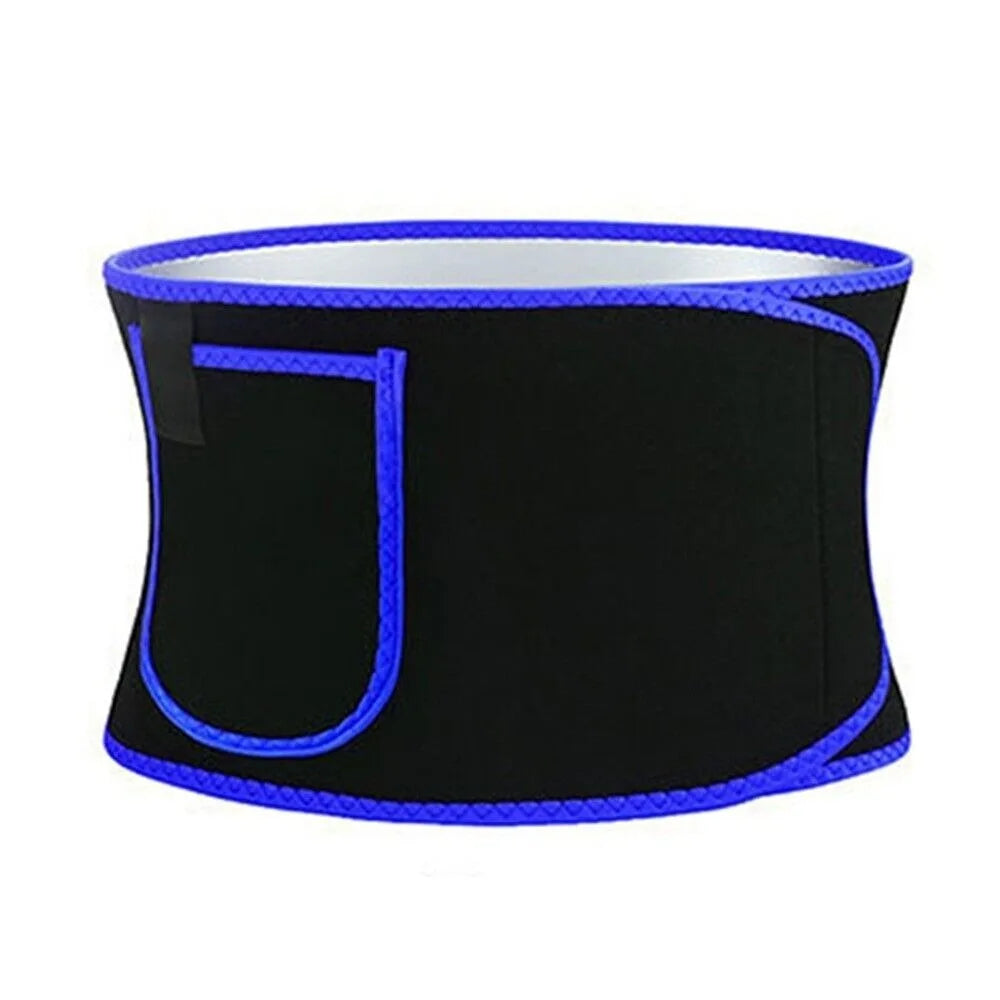 Women Slimming Belt Fitness Corset Waist Support Adjustable Sweat Waist Trainer Body Shaper Lumbar Belt