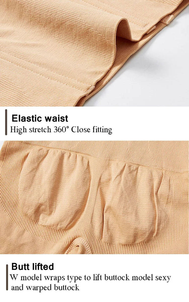 High Waist Trainer Body Shaper Tummy Slimming Sheath Woman Flat Belly Control Panties Hip Butt Lifter Briefs Panty Shapewear
