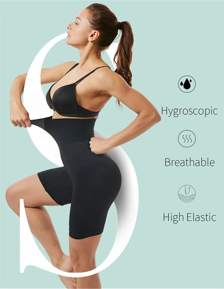 High Waist Trainer Body Shaper Tummy Slimming Sheath Woman Flat Belly Control Panties Hip Butt Lifter Briefs Panty Shapewear