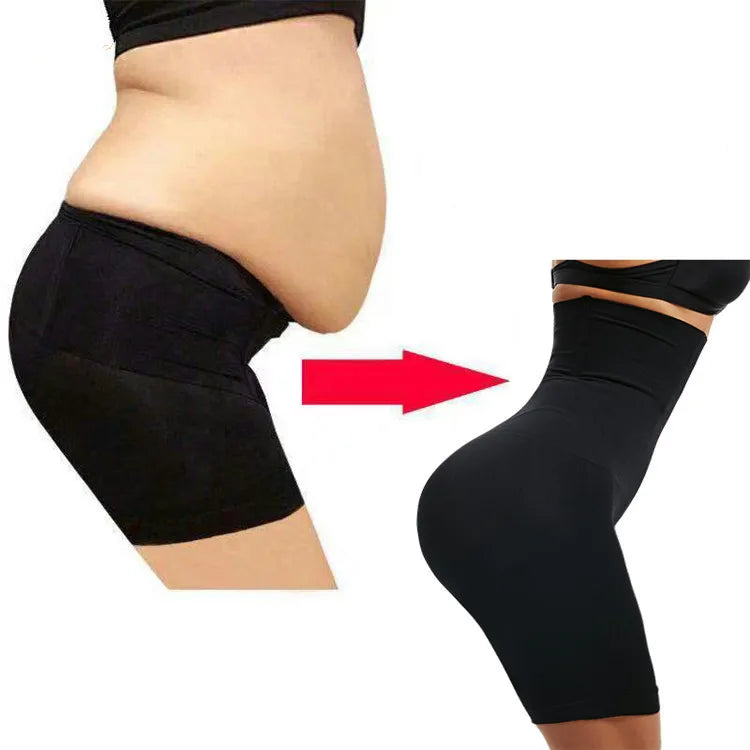 High Waist Trainer Body Shaper Tummy Slimming Sheath Woman Flat Belly Control Panties Hip Butt Lifter Briefs Panty Shapewear