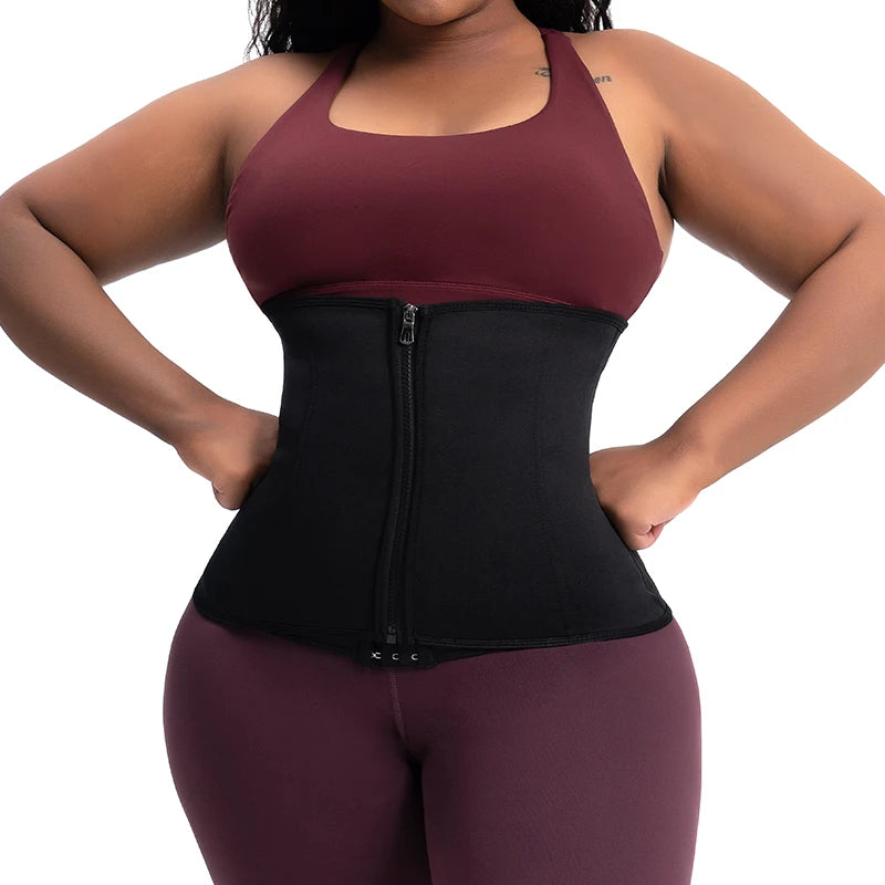 Waist Trainer for Women Corset Belly Cincher Tummy Control Bustier Shapewear Slimming Body Shaper Fitness Workout Girdles Belts