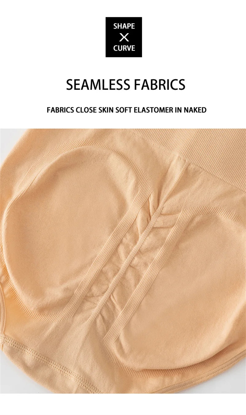 Flarixa High Waist Shaping Briefs Women Waist Trainer Tummy Control Panties Adjustable Hooks Shapewear Belly Slim Hip Lift Pants