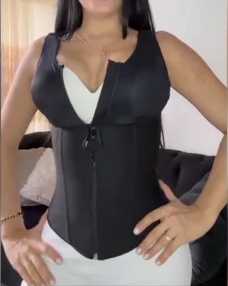 Women Waist Trainer Hook-Eyes Underwear Abdomen Control Body Shaper Vest Slimming Corset Belt Flat Belly Girdles Shapewear