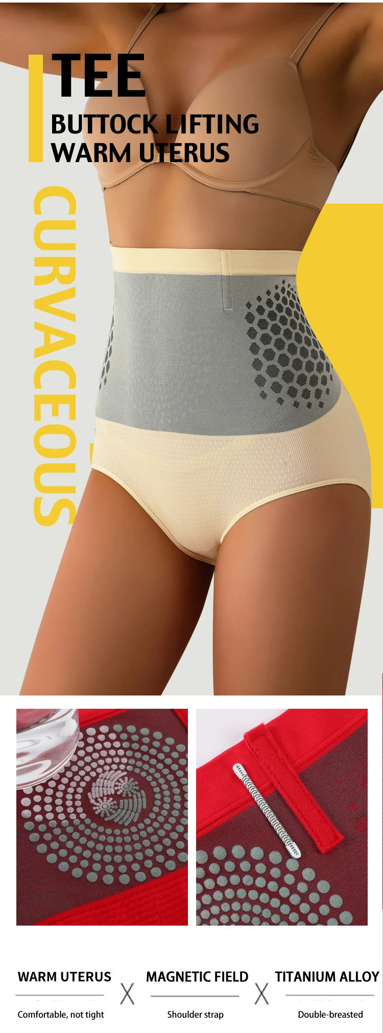 Women Waist Trainer Body Pants Shaper Belly Slimming Panties Tummy Control Butt Lifter Underwear Postpartum High Waist Shapewear
