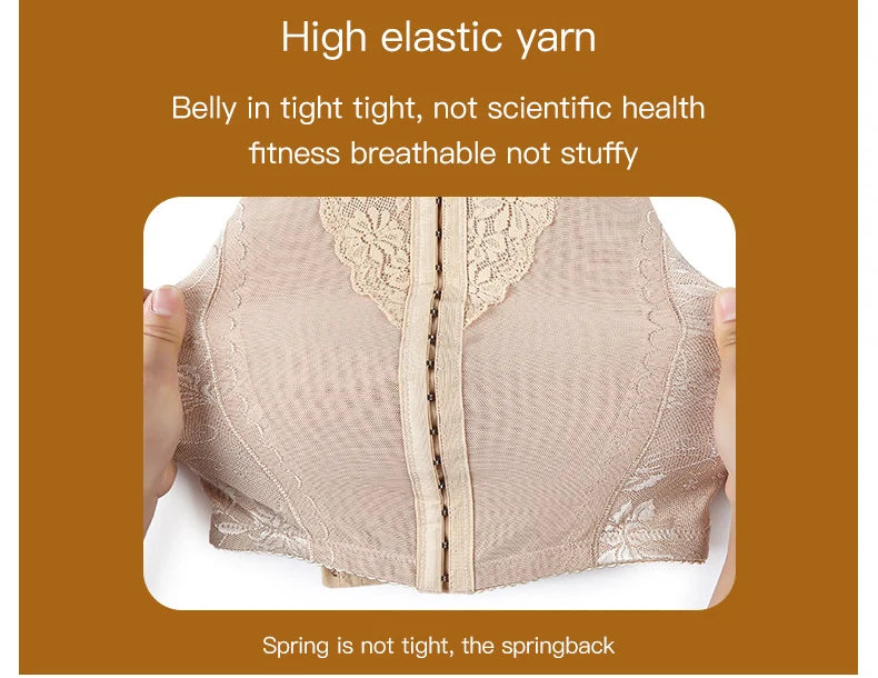Women Waist Trainer Corset Push Up Vest Slimming Belt Body Shaper Sheath Flat Belly Postpartum Girdles Shaperwear Bodysuits