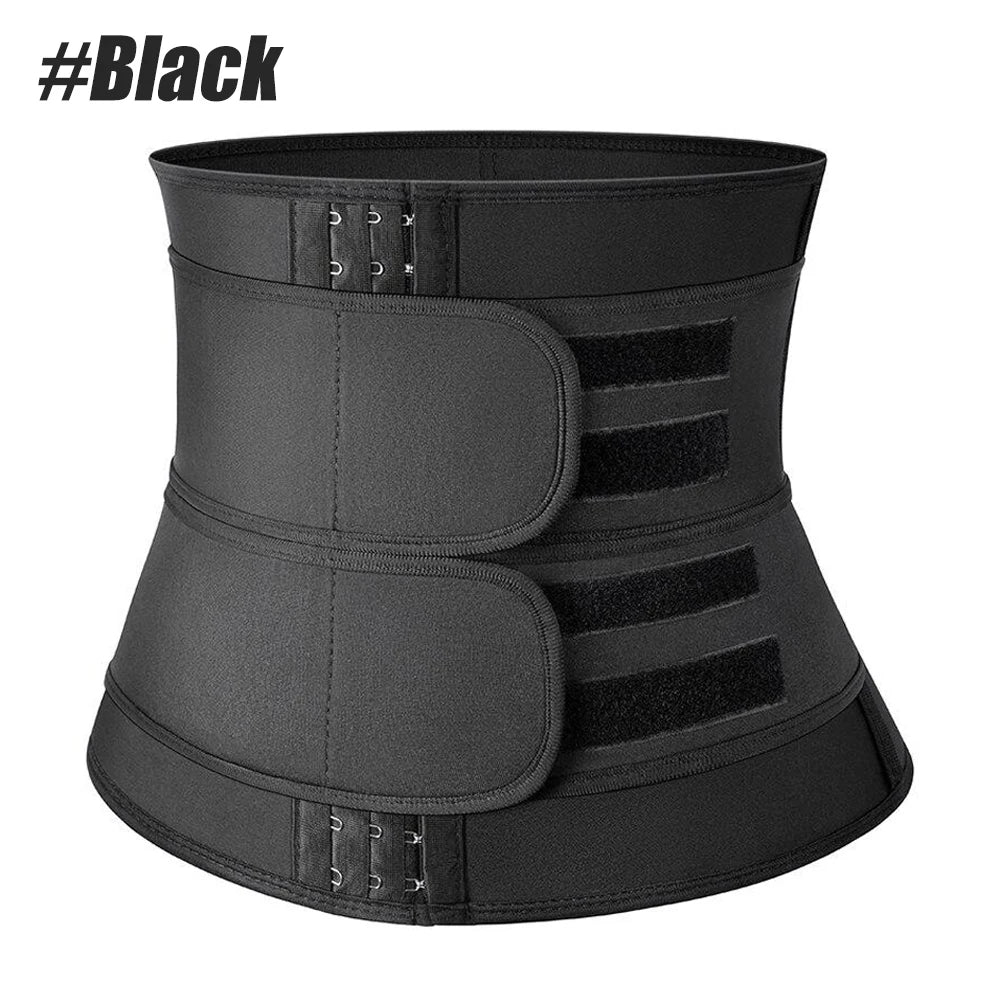 Women Men Breathable Neoprene Waist Trainer Belt Tummy Control Workout Waist Cincher Sauna Sweat Girdle Sport Waist Trimmer