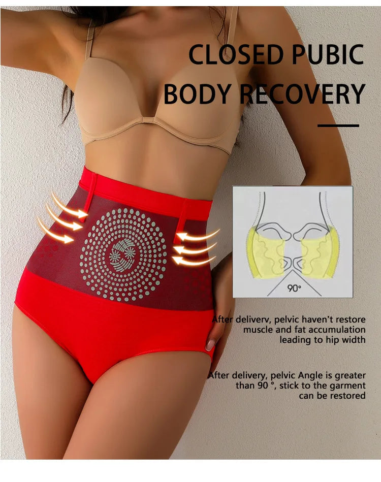 Women Waist Trainer Body Pants Shaper Belly Slimming Panties Tummy Control Butt Lifter Underwear Postpartum High Waist Shapewear