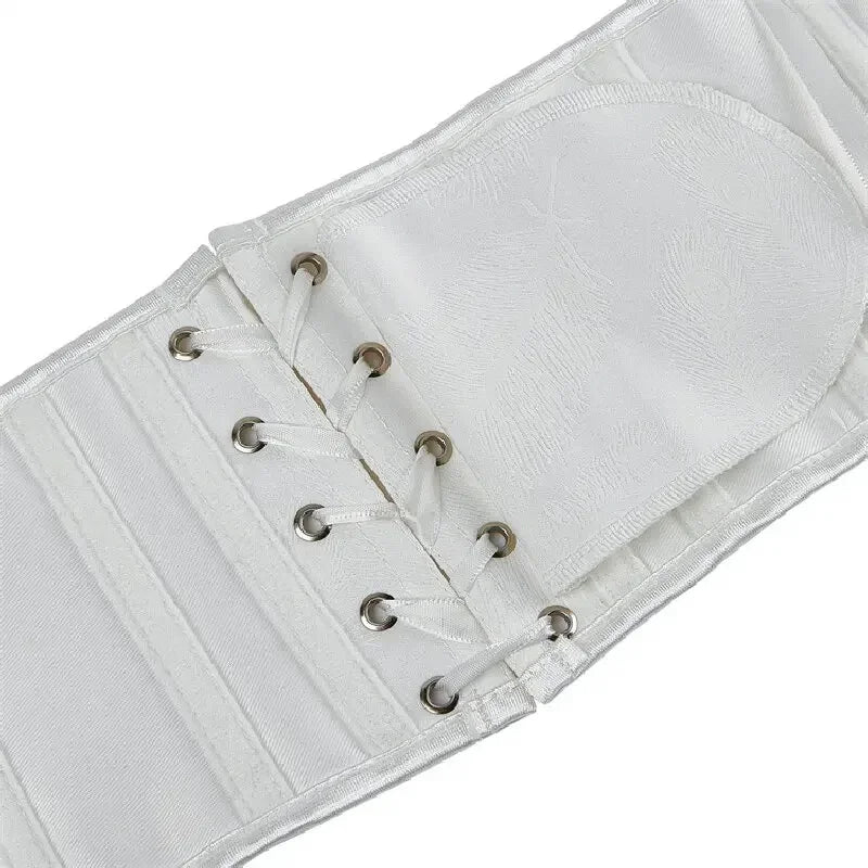 Waist Trainer Corsets Women Sexy Slimming Shaper Belt Short Torso Jacquard Underbust Corset Lace Up Bustiers & Corsets