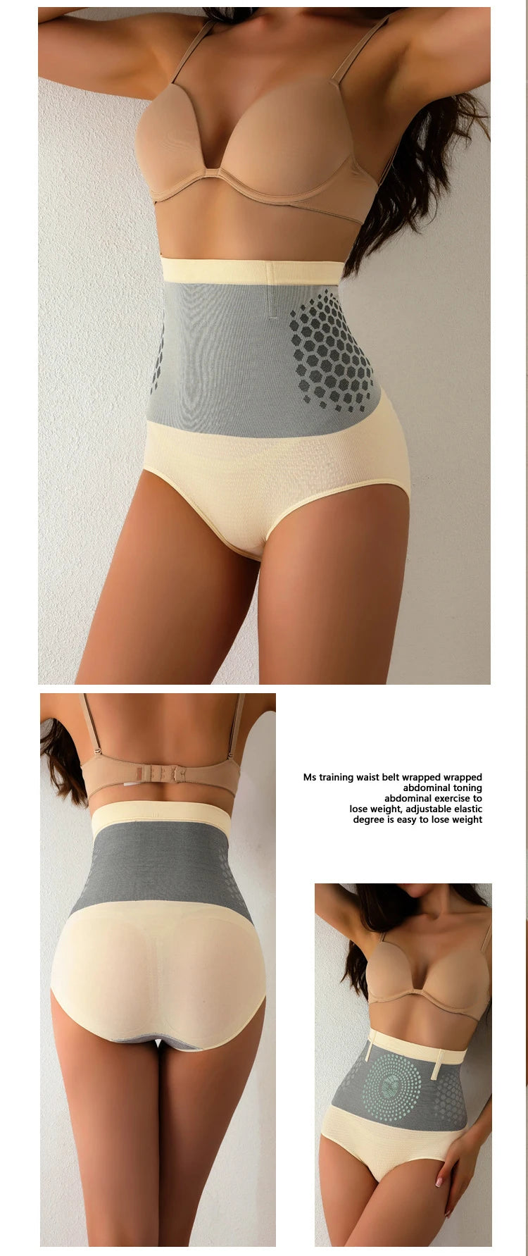 Women Waist Trainer Body Pants Shaper Belly Slimming Panties Tummy Control Butt Lifter Underwear Postpartum High Waist Shapewear