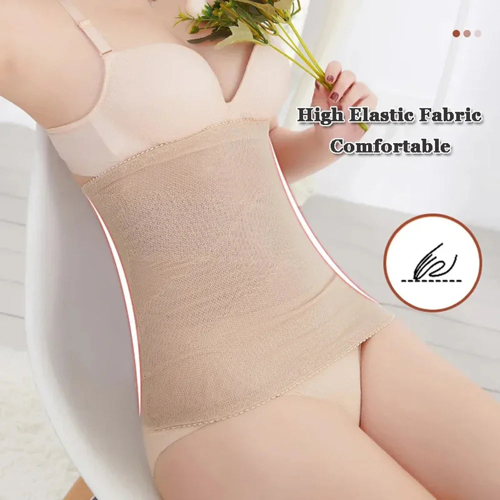1 PCS Women Waist Trainer Shapewear Postpartum Recovery Belt Tummy Control Slimming Body Shaper Underbust Corset Waist Support