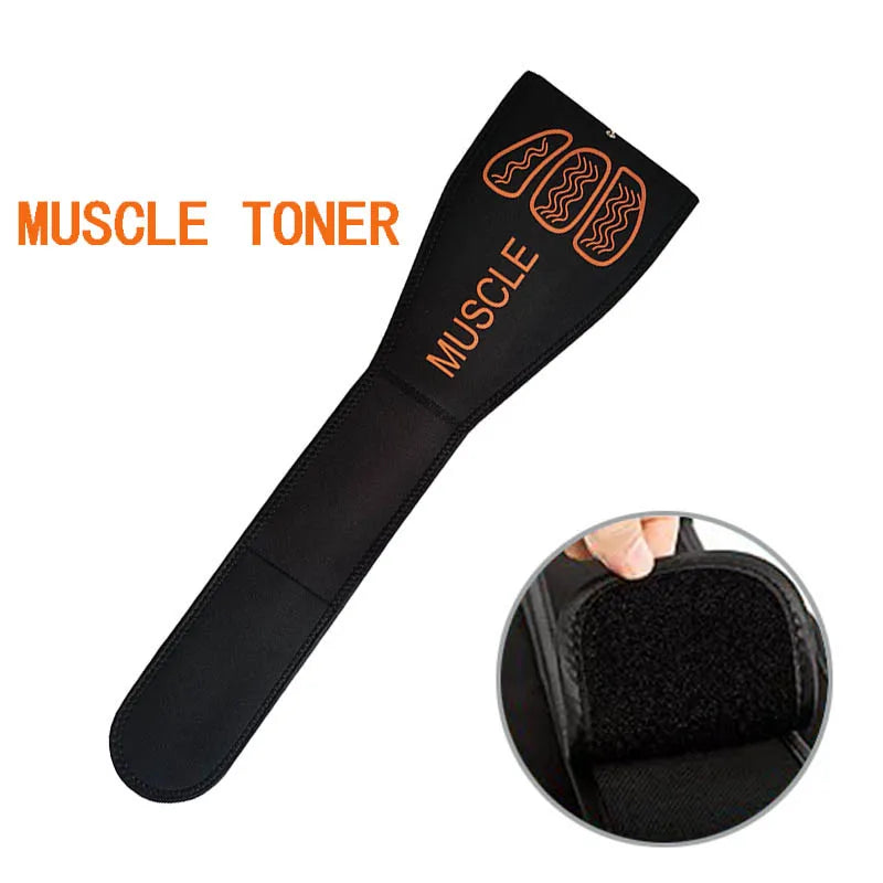 Waist Abdominal Toning Belt Abs Trainer Smart Muscle Toner Home Gym Office Workout Fitness Equipment USB Recharge