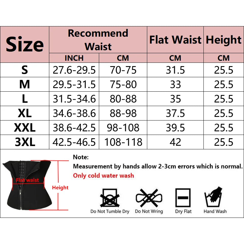 Waist Trainer for Women Corset Belly Cincher Tummy Control Bustier Shapewear Slimming Body Shaper Fitness Workout Girdles Belts