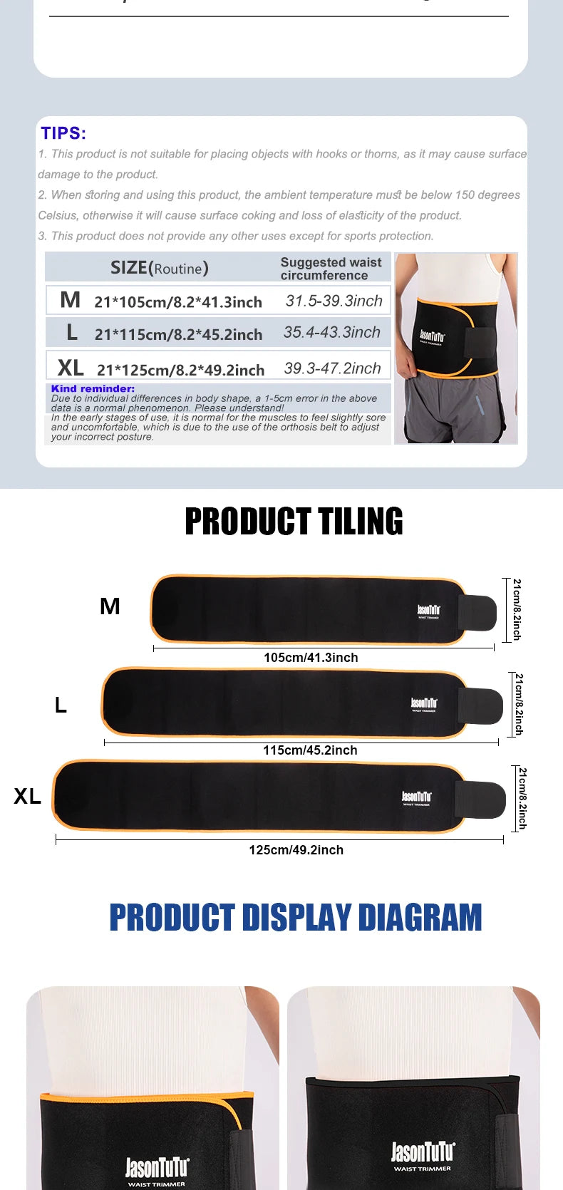 Neoprene Waist Trainer Corset Body Shaper Tummy Slimming Belt Fitness Waist Support Gym Sweat Belt Gaine Ventre Lumbar Back Belt