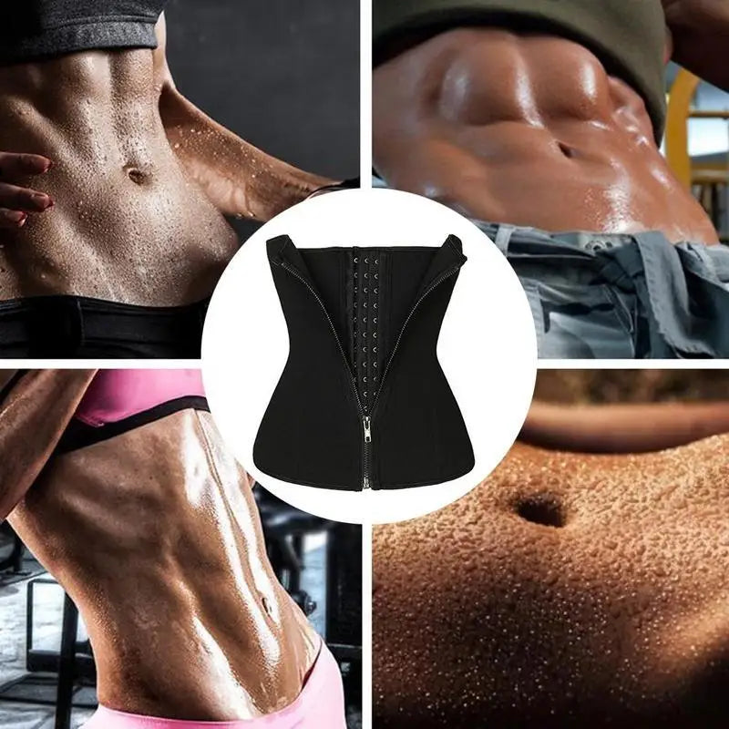 Women Tummy Control Waist Slimming Belt Weight Loss Waist Trainer Body Shaper Corset Belly Sheath Tummy Trimmer Cincher Sports