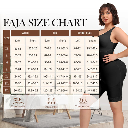 Good High Quality Compression Booty Lifting Shapewear Fajas Colombianas Post Surgery Body Shapers Fajas Shapewear for Women