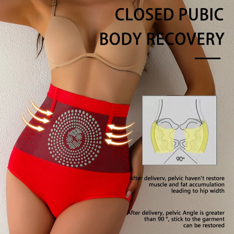 Women Waist Trainer Body Pants Shaper Belly Slimming Panties Tummy Control Butt Lifter Underwear Postpartum High Waist Shapewear