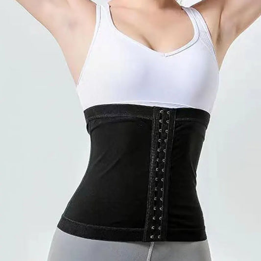 Buckle Waist Trainer Burst Sweat Corset Sauna Slimming Belt Sweat Body Burning Shaper Weight Loss Breasted Waist Training Belly