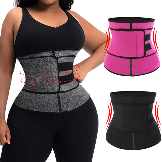 Waist Trainer for Women Sports Girdles Corset Slimming Belly Body Shaper Sweat Trimmer Belts Fitness Slimmer Weight Loss Cincher