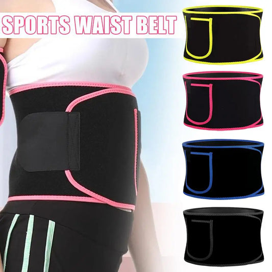 Slimming Waist Trainer Belt For Women Sweat Enhancer Workout Belt For Running Gym Waist Trimmer For Tummy Control & Body Shaping