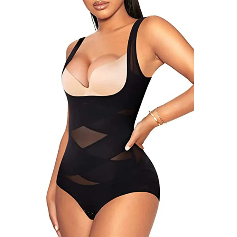 Women's One-Piece Tight Buttocks Control Lifting and Shaping Device High Waist Training Tight Fitting Clothing