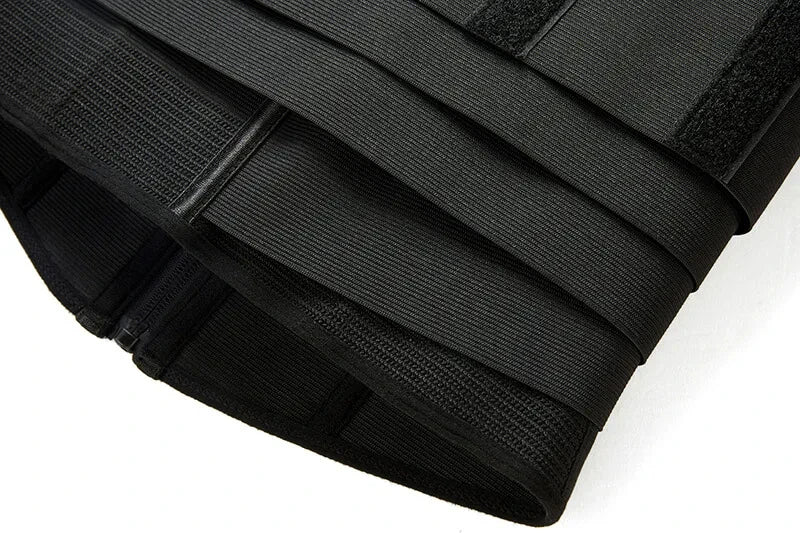 9 Steel Bone Waist Trainer Snatch Me Up Wrap Body Shaper Fajas Colombian Belt Adjustable Belly Tummy Control Stretch Band