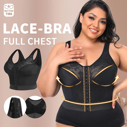 Women 3-in-1 Waist Trainer Shapewear Girdle Push Up Bra Underwear Slimming Corset Tank Top Posture Corrector Tummy Control Vest