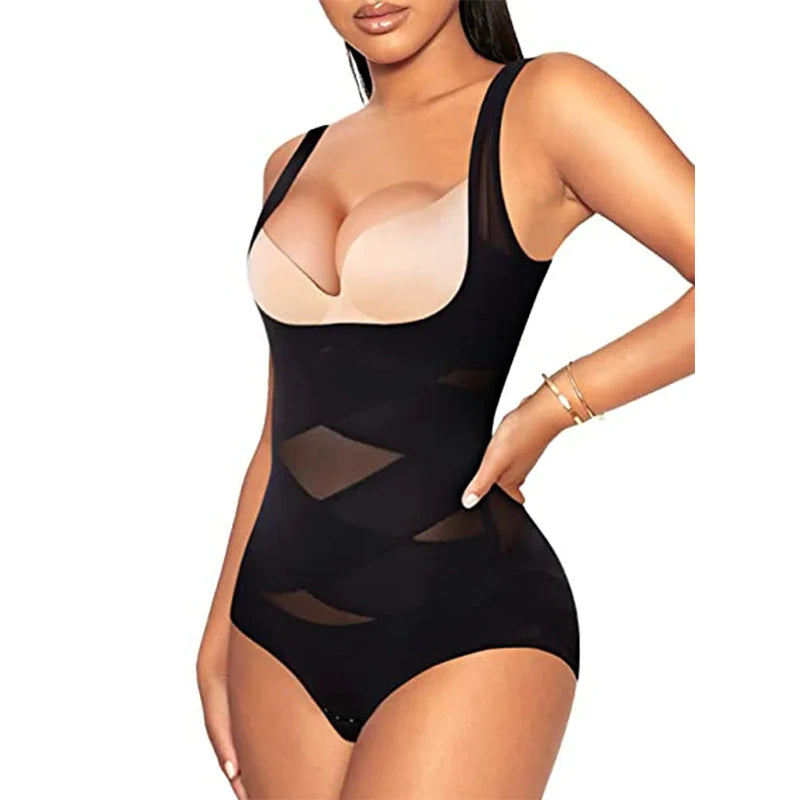 Women's One-Piece Tight Buttocks Control Lifting and Shaping Device High Waist Training Tight Fitting Clothing