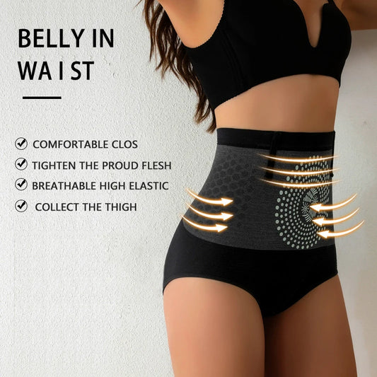 Women Waist Trainer Body Pants Shaper Belly Slimming Panties Tummy Control Butt Lifter Underwear Postpartum High Waist Shapewear